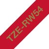 Brother P-touch Textil-Schriftband, 24 mm Gold auf Weinrot