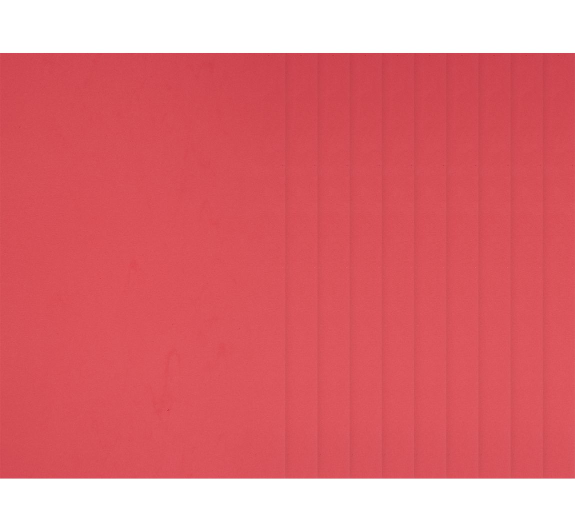 VBS Moosgummi, 3 mm, 10 Stück - Rot