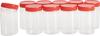 VBS Kunststoffboxen mit Schraubdeckel, 200 ml, 10 Stück