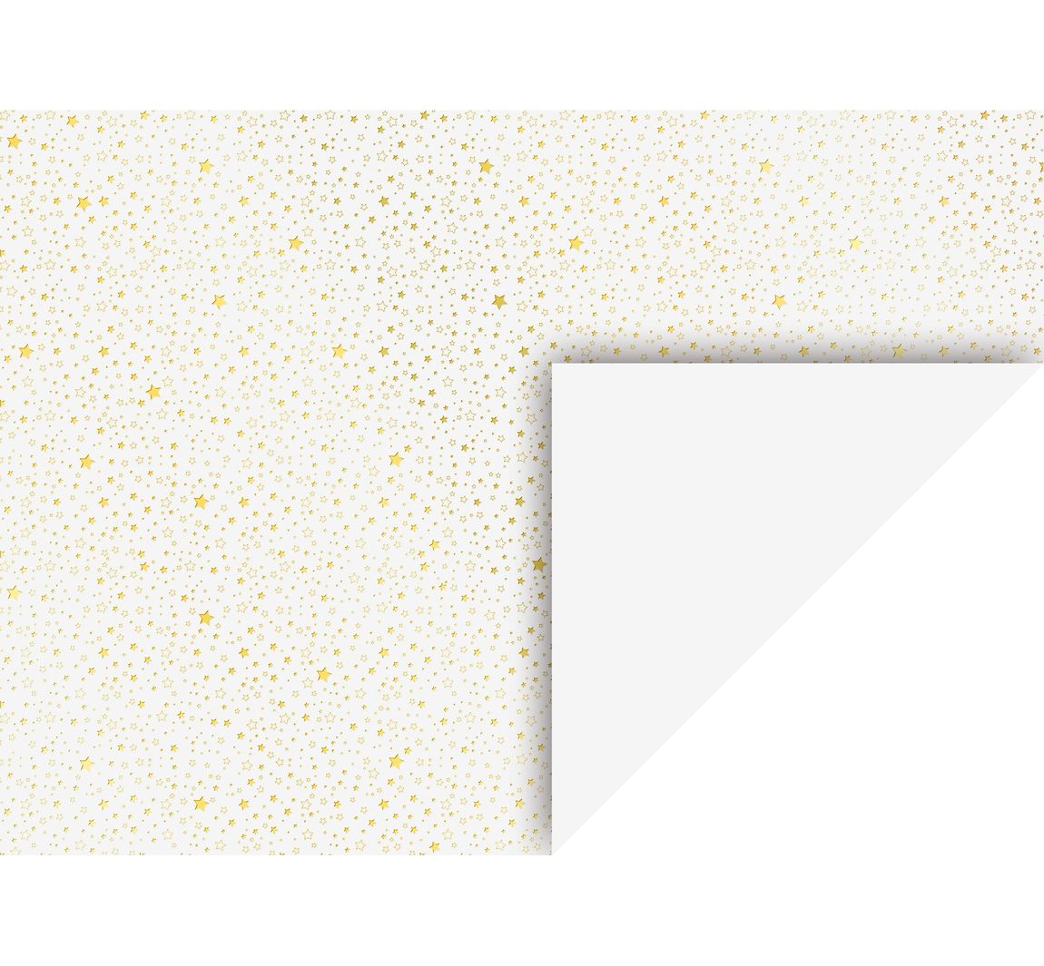 Motivkarton "Sterne" - Gold