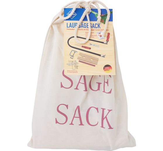 Laubsäge-Sack