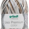 Gründl Wolle "Lisa Premium Color" Schwarz/Grau/Weiß