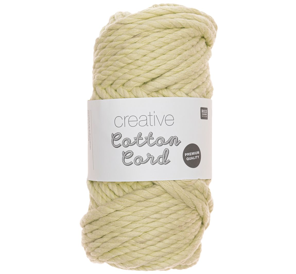 Rico Creative Cotton Cord - Pastell-Grün