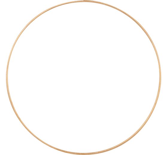 Metallring "Kreis", Goldfarben