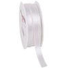 Satin ribbon "Uni", 10 mm Ivory