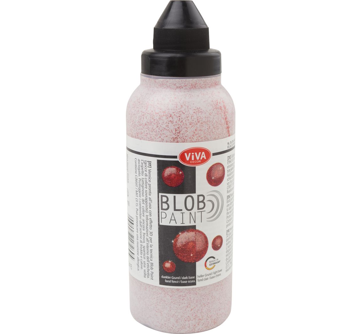 Viva Decor Blob Paint, 280 ml, Metallic/Glitter - Kupfer-Glitter