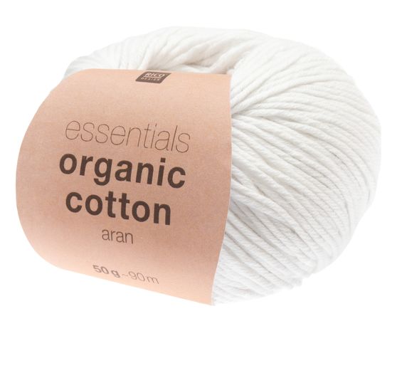 Rico Design Essentials Organic Cotton aran