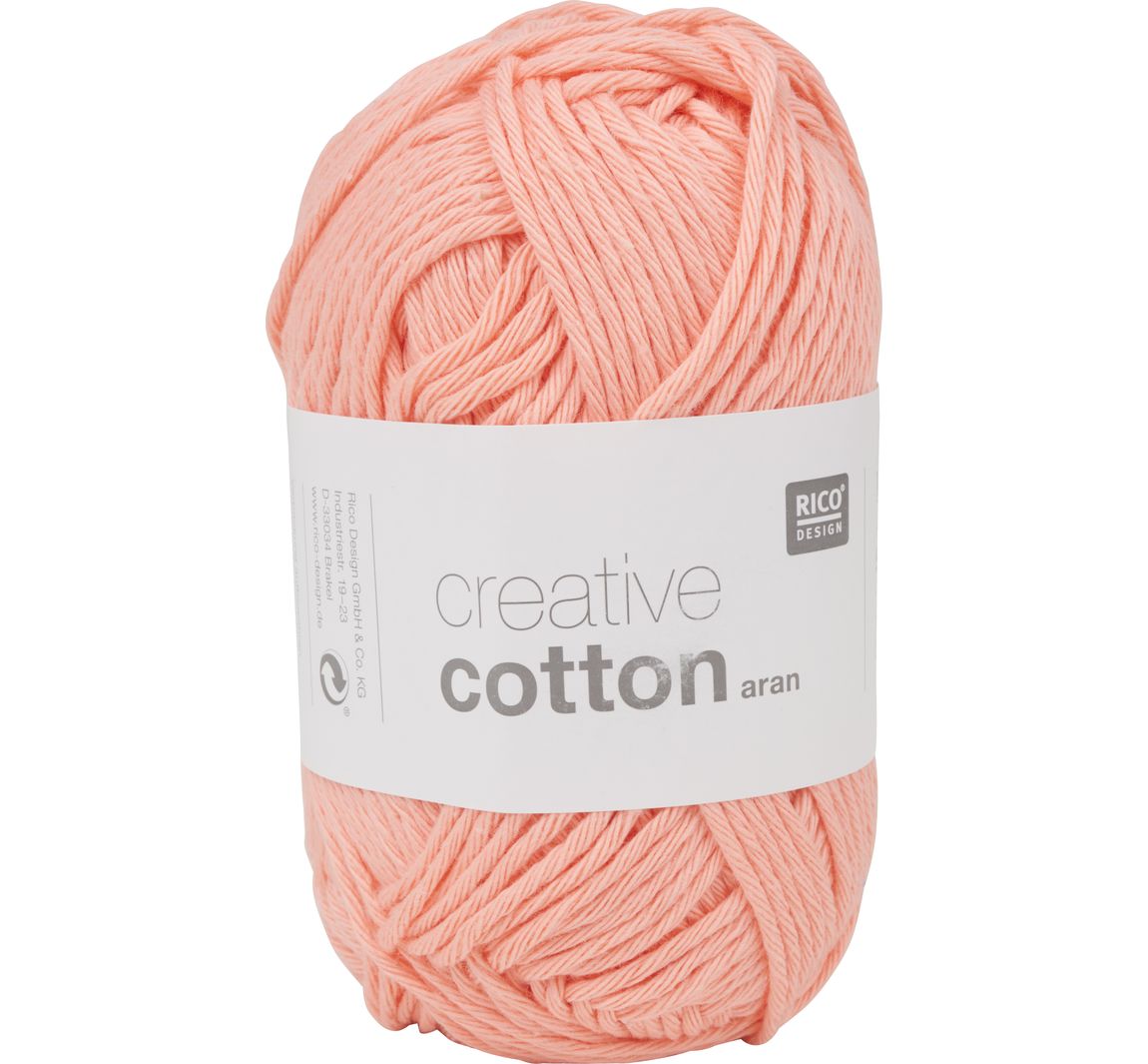 Rico Design Creative Cotton aran - Lachs