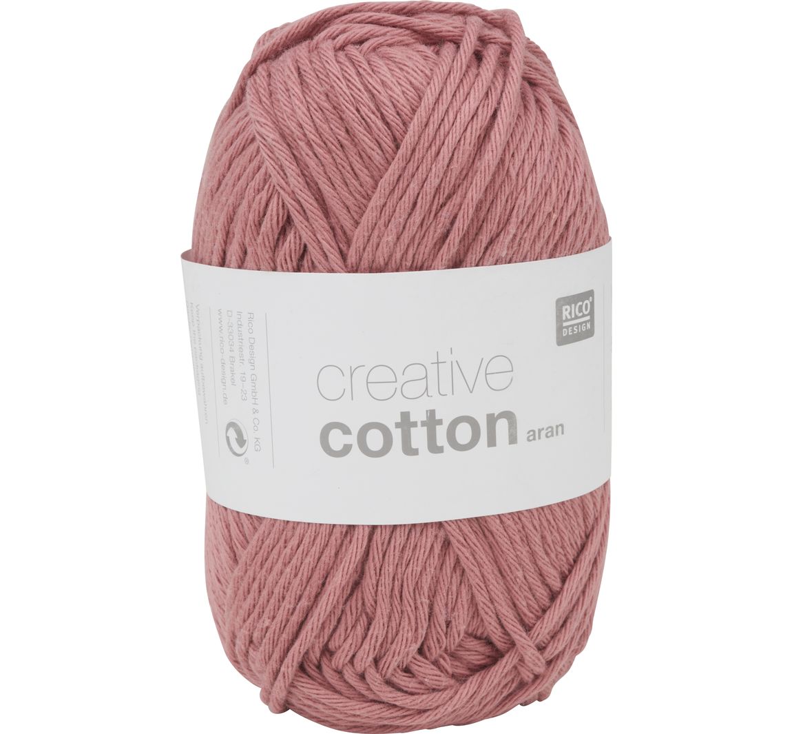Rico Design Creative Cotton aran - Beere
