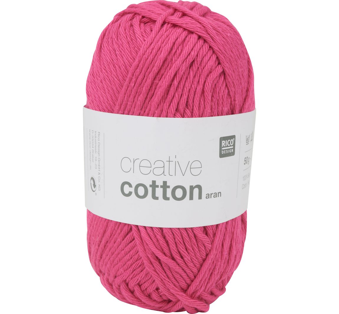 Rico Design Creative Cotton aran - Flamingo