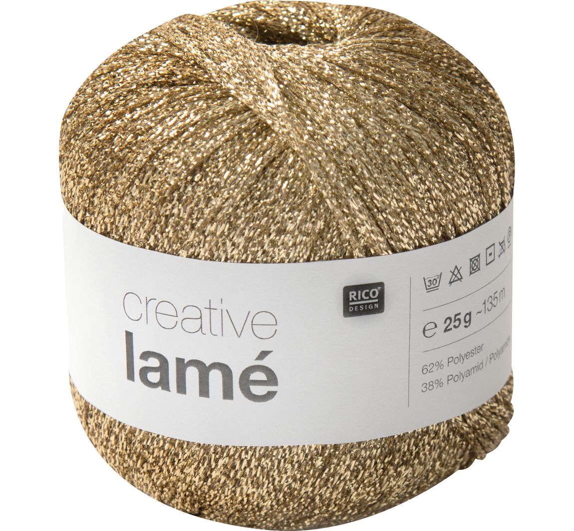 Rico Design Creative Lamé - Gold