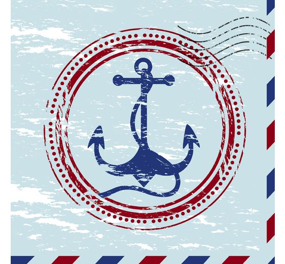Serviette "Anker"