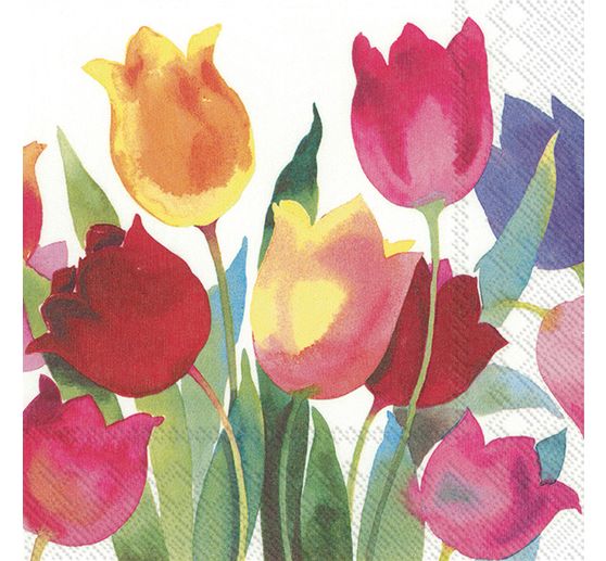 Napkin "Tulip time"