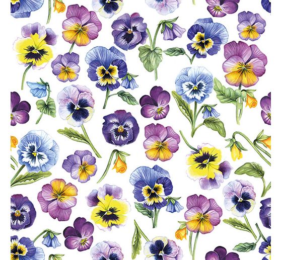 Napkin "Horned Violet"