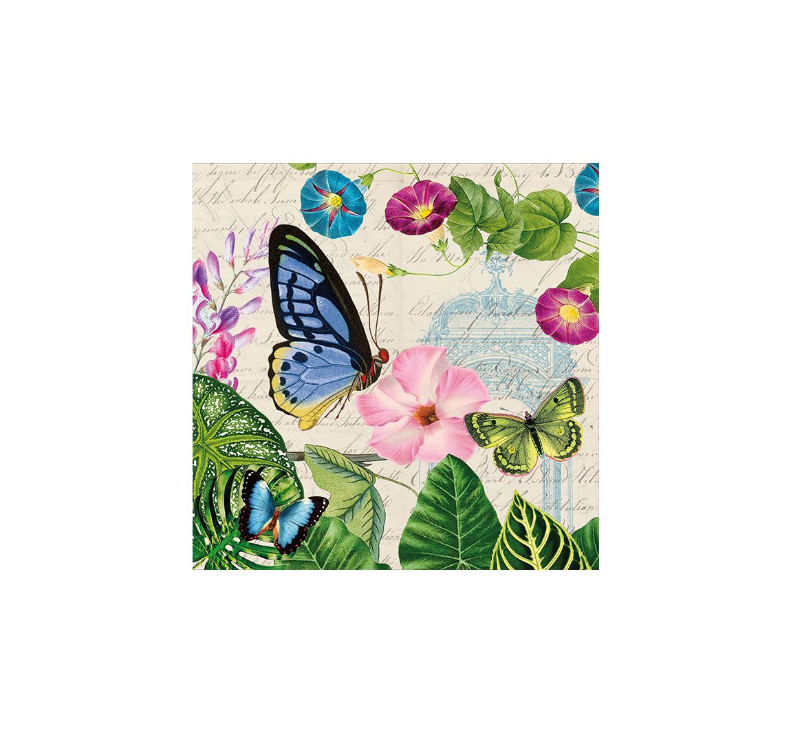 Serviette Romantic Nature - 20 Stück