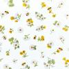 Serviette "Gänseblümchen und Bienen"