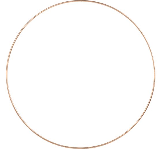 Metallring "Kreis", Goldfarben