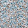 Cotton fabric "Kalmia" Blue