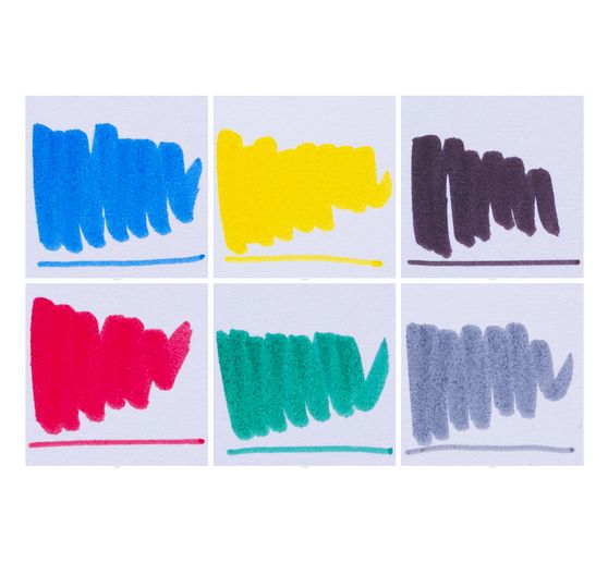 Bruynzeel Fineliner-Set, 6 St.