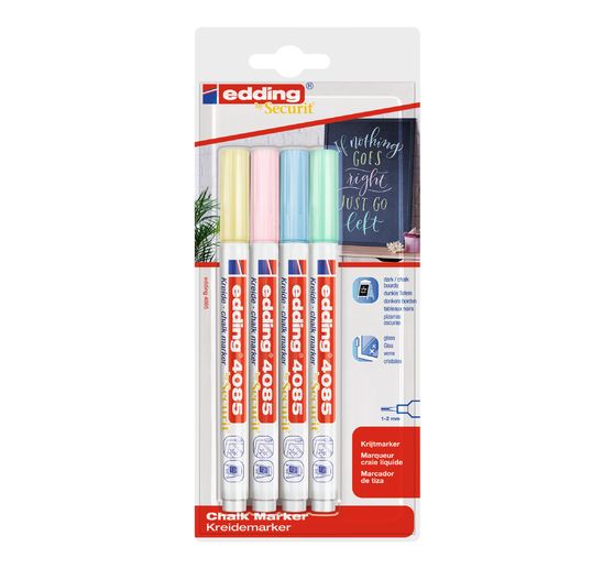 edding 4085 Kreidemarker 4er-Set
