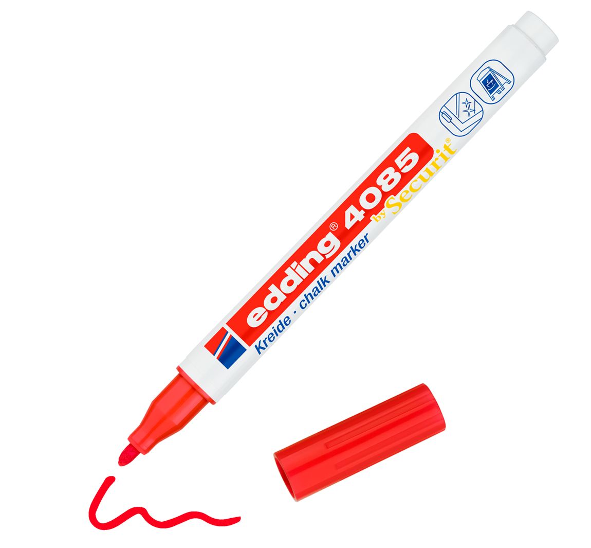 edding 4085 Kreidemarker - Rot