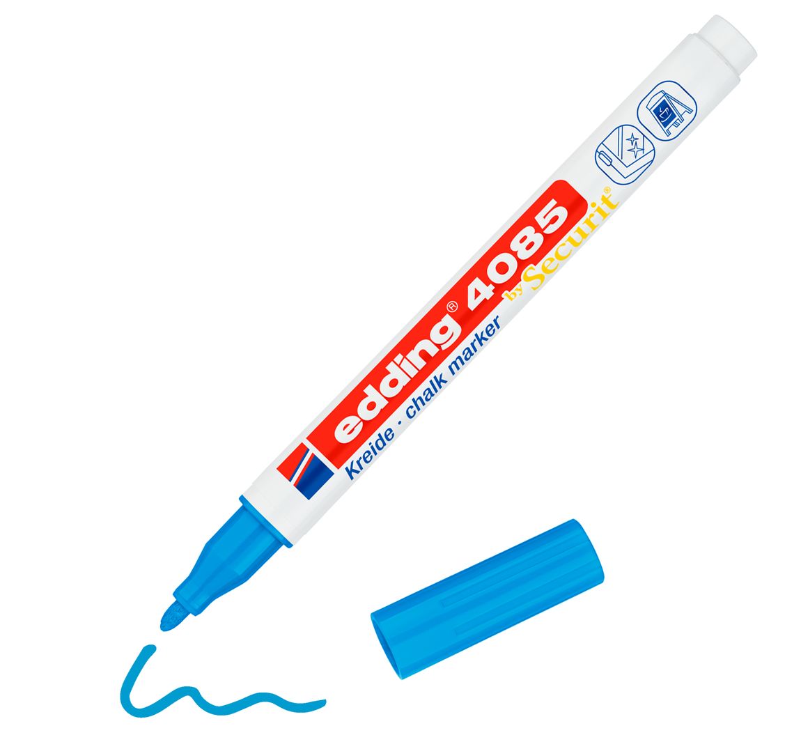 edding 4085 Kreidemarker - Hellblau