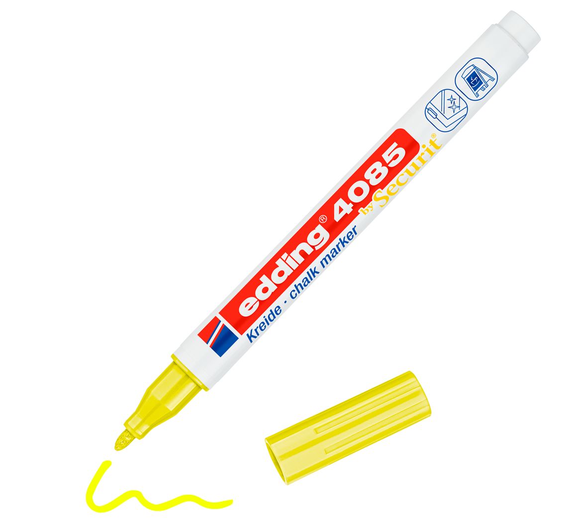 edding 4085 Kreidemarker - Neon-Gelb