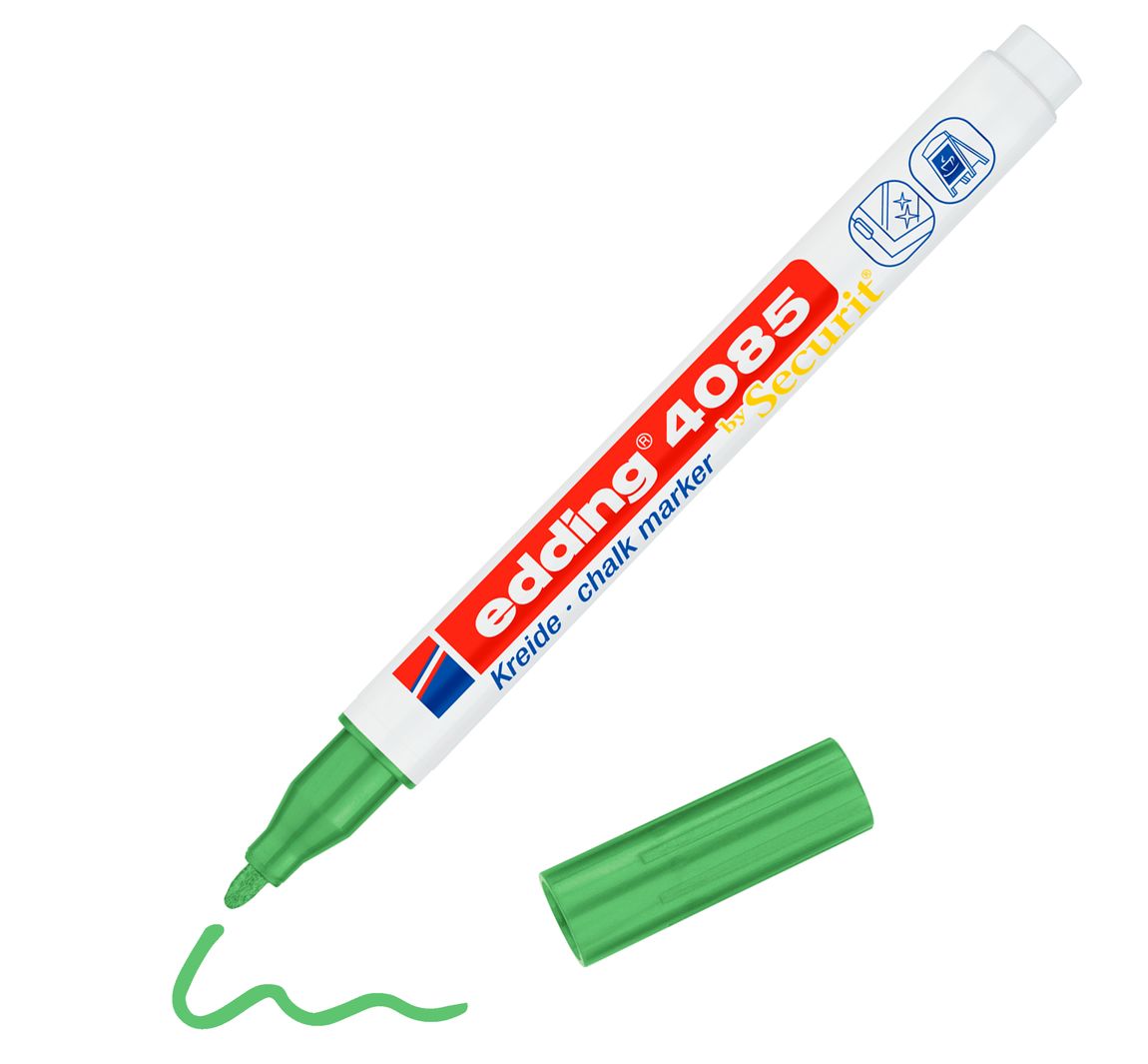 edding 4085 Kreidemarker - Grün-Metallic