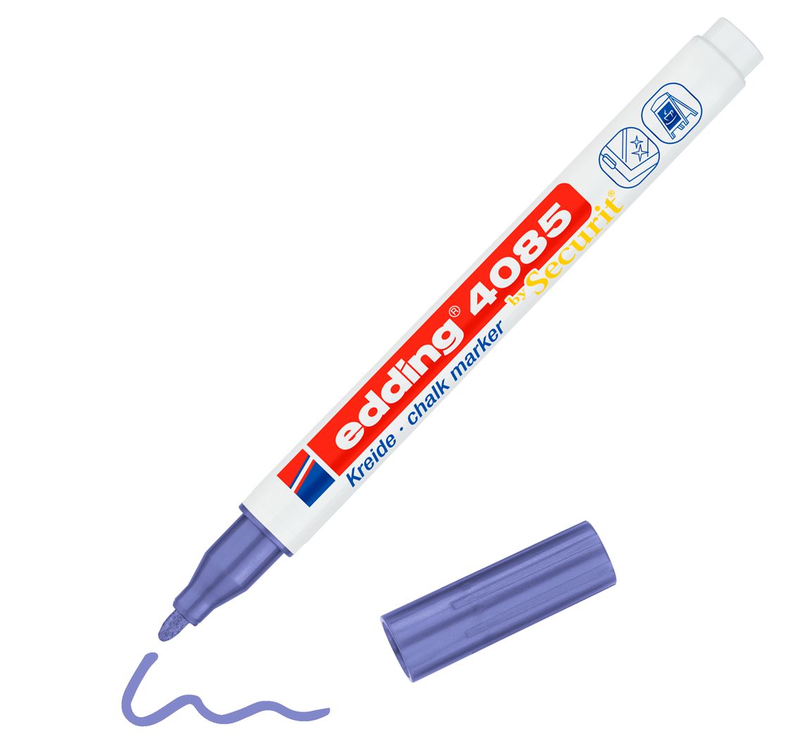edding 4085 Kreidemarker - Violett-Metallic