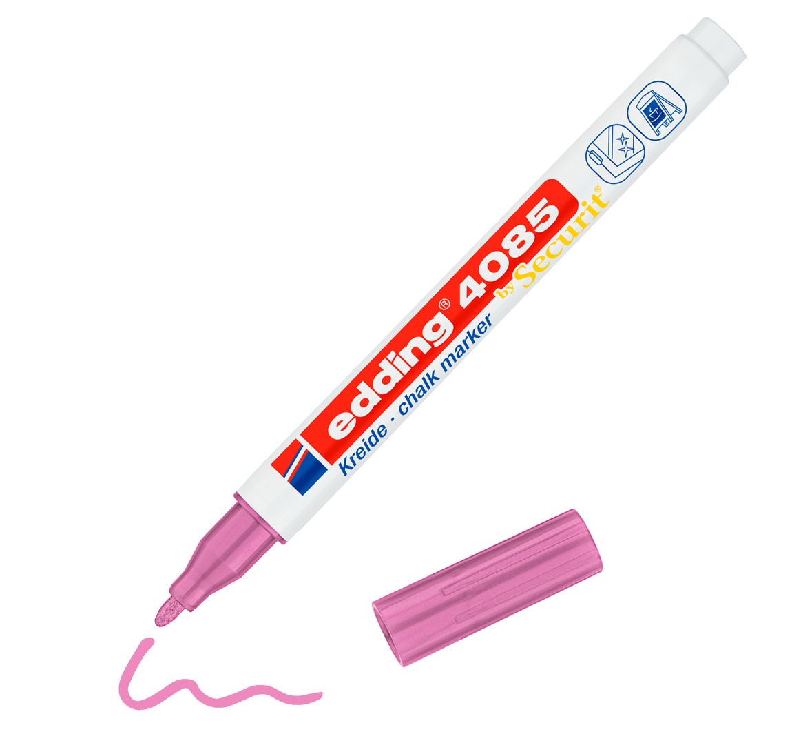 edding 4085 Kreidemarker - Pink-Metallic