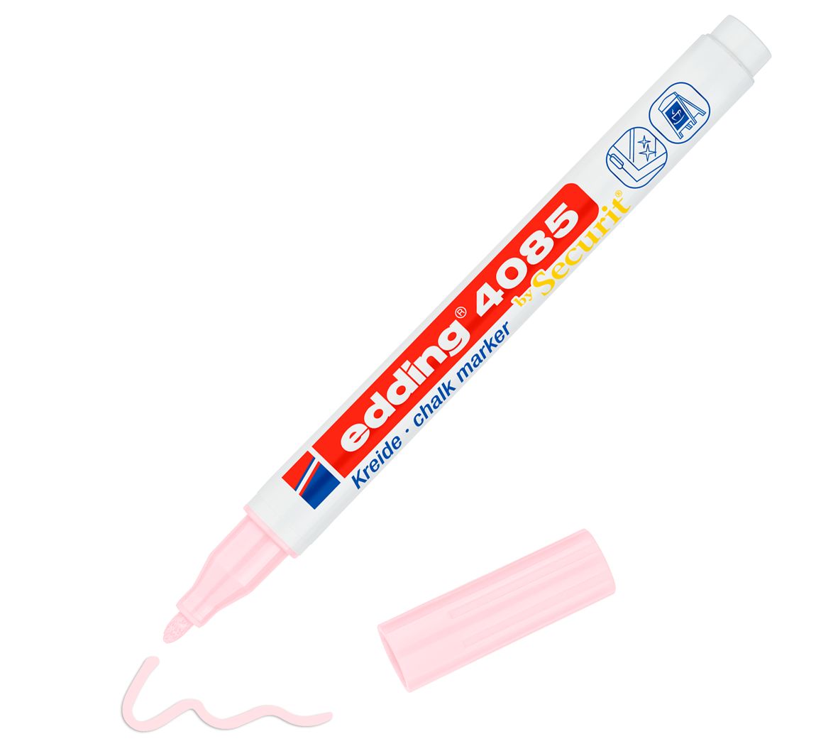 edding 4085 Kreidemarker - Pastell-Rosa