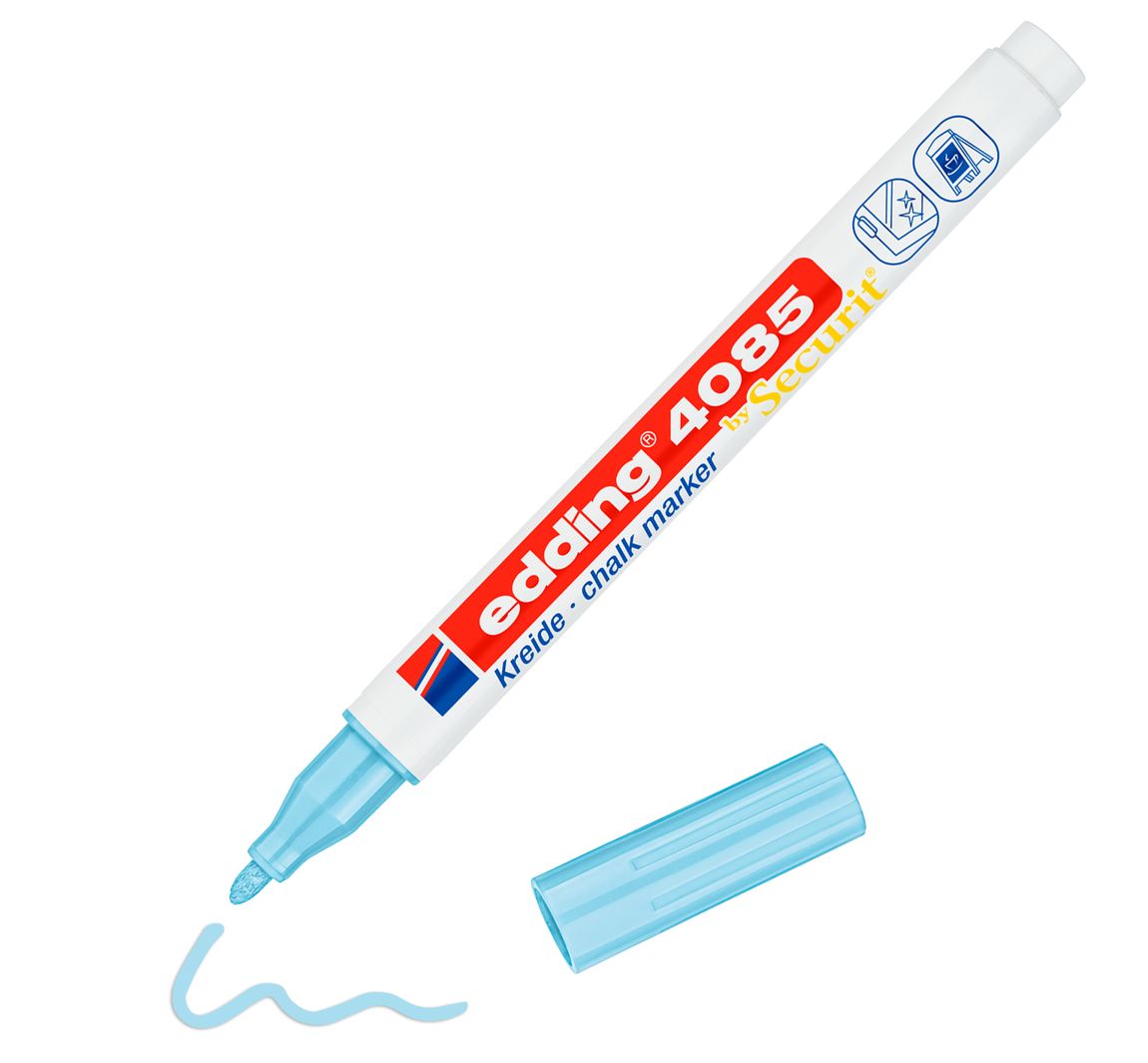 edding 4085 Kreidemarker - Pastell-Blau