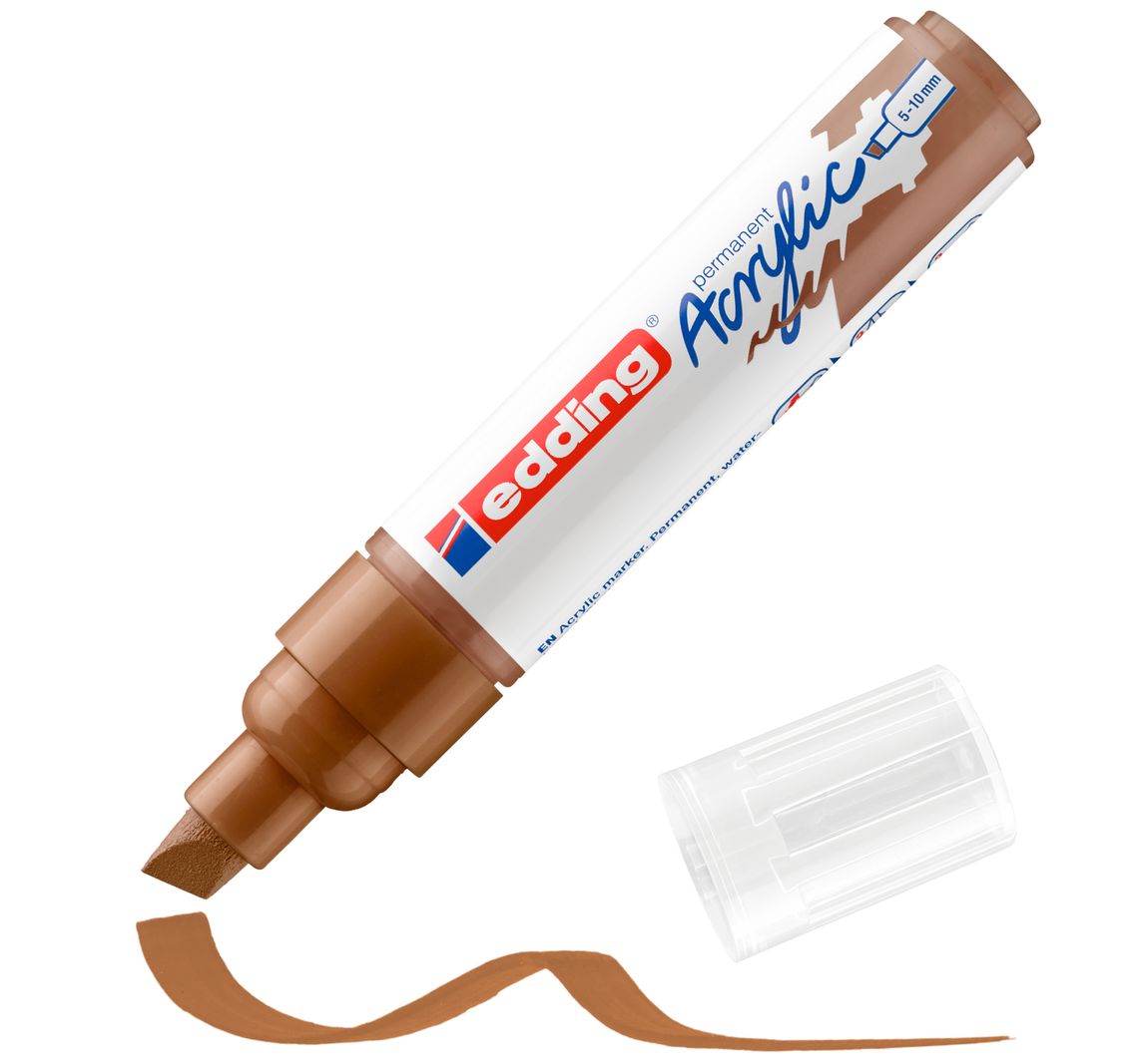 edding 5000 Acrylic "Acrylmarker - Breit" - Haselnuss