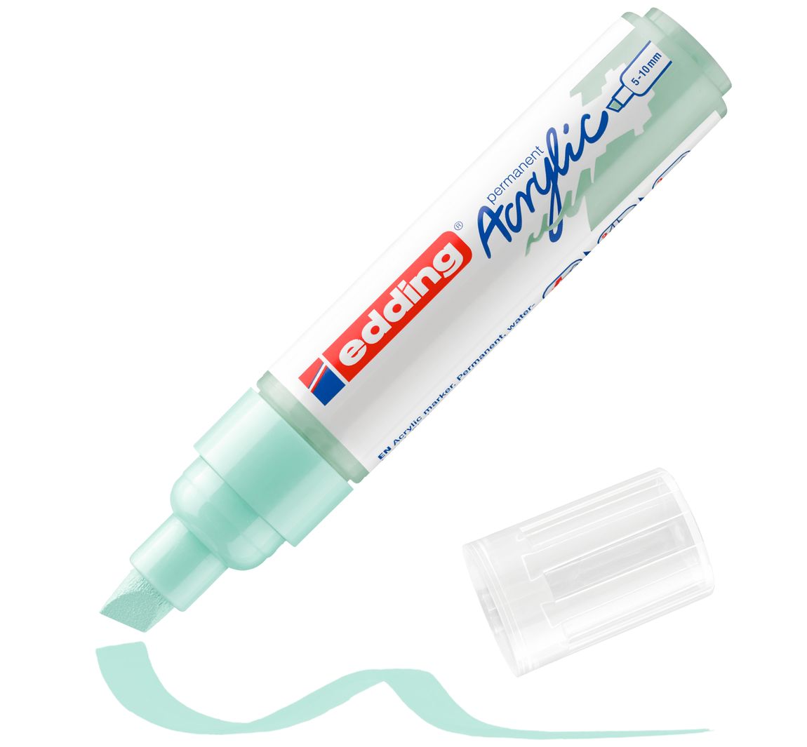 edding 5000 Acrylic "Acrylmarker - Breit" - Mild-Mint