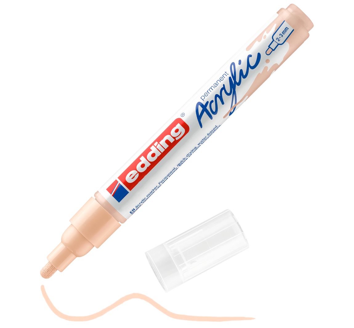 edding 5100 Acrylic "Acrylmarker - Mittel" - Warmbeige