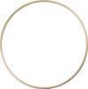 Metallring "Kreis", Goldfarben