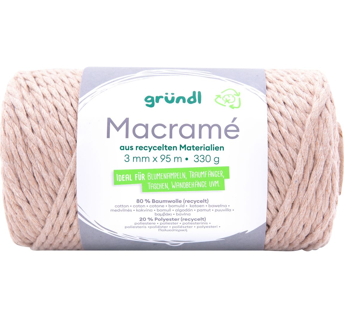 Gründl Baumwollkordel "Macramé" - Farbe 02