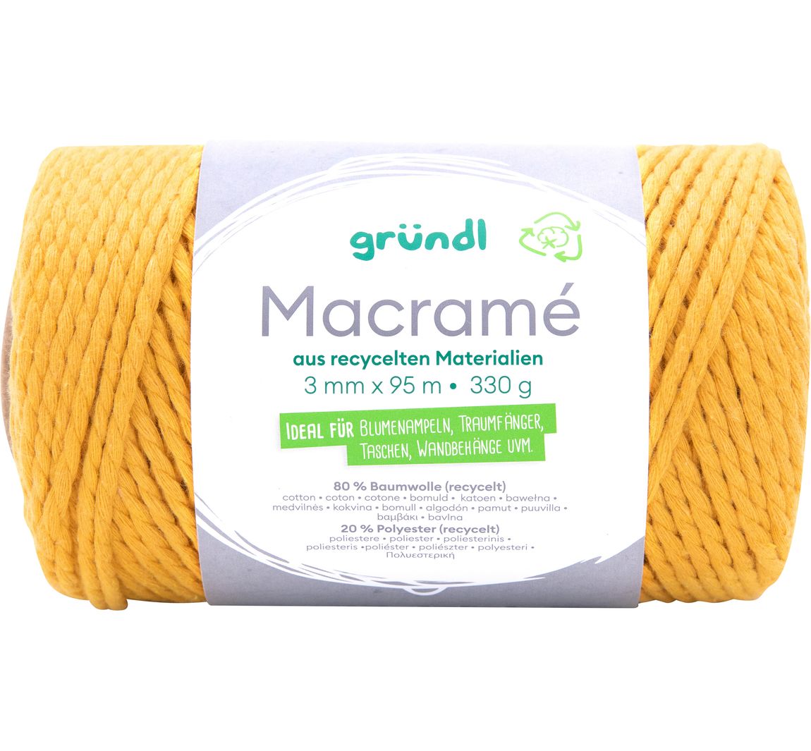 Gründl Baumwollkordel "Macramé" - Farbe 04