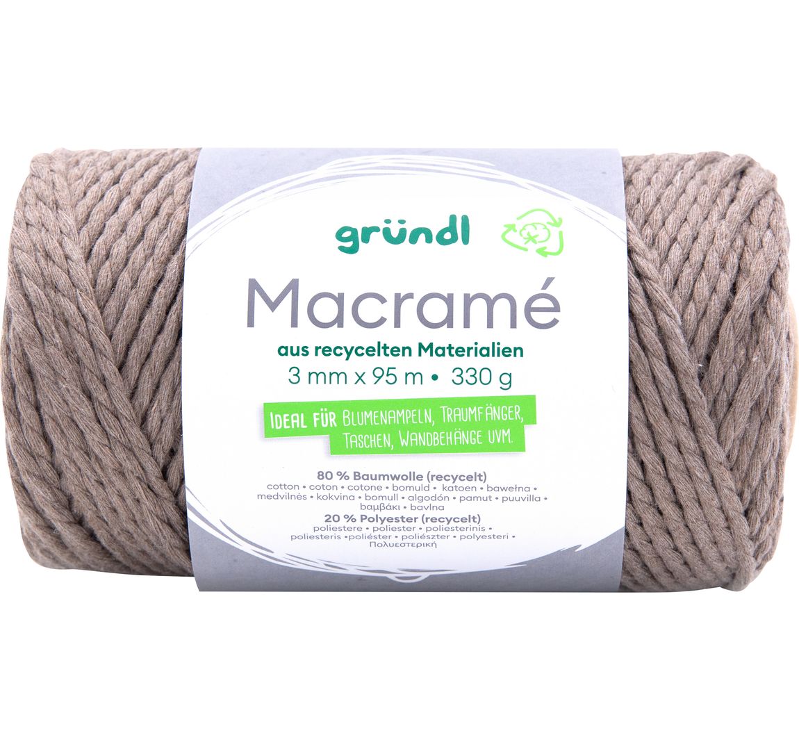 Gründl Baumwollkordel "Macramé" - Farbe 05