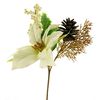 Weihnachtsstern Pick "Whitley" Creme