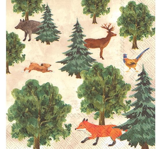 Serviette "Wild Forest"