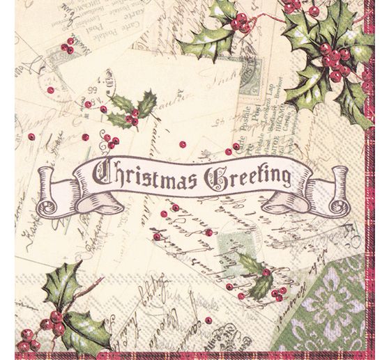 Serviette "Christmas Greeting"