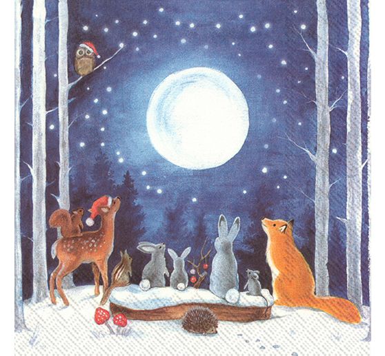 Serviette "Magischer Vollmond"