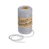 Cotton yarn "1 mm" Grey