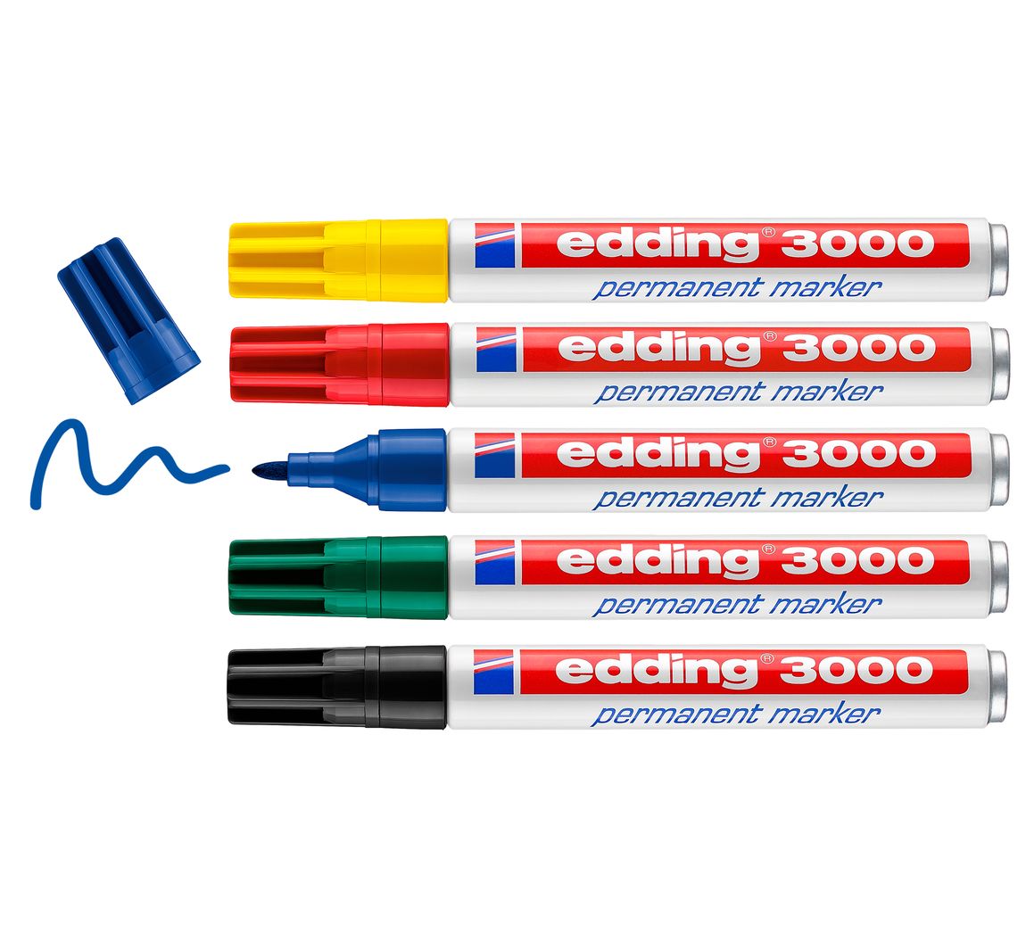 edding 3000 Permanent Marker - Basic