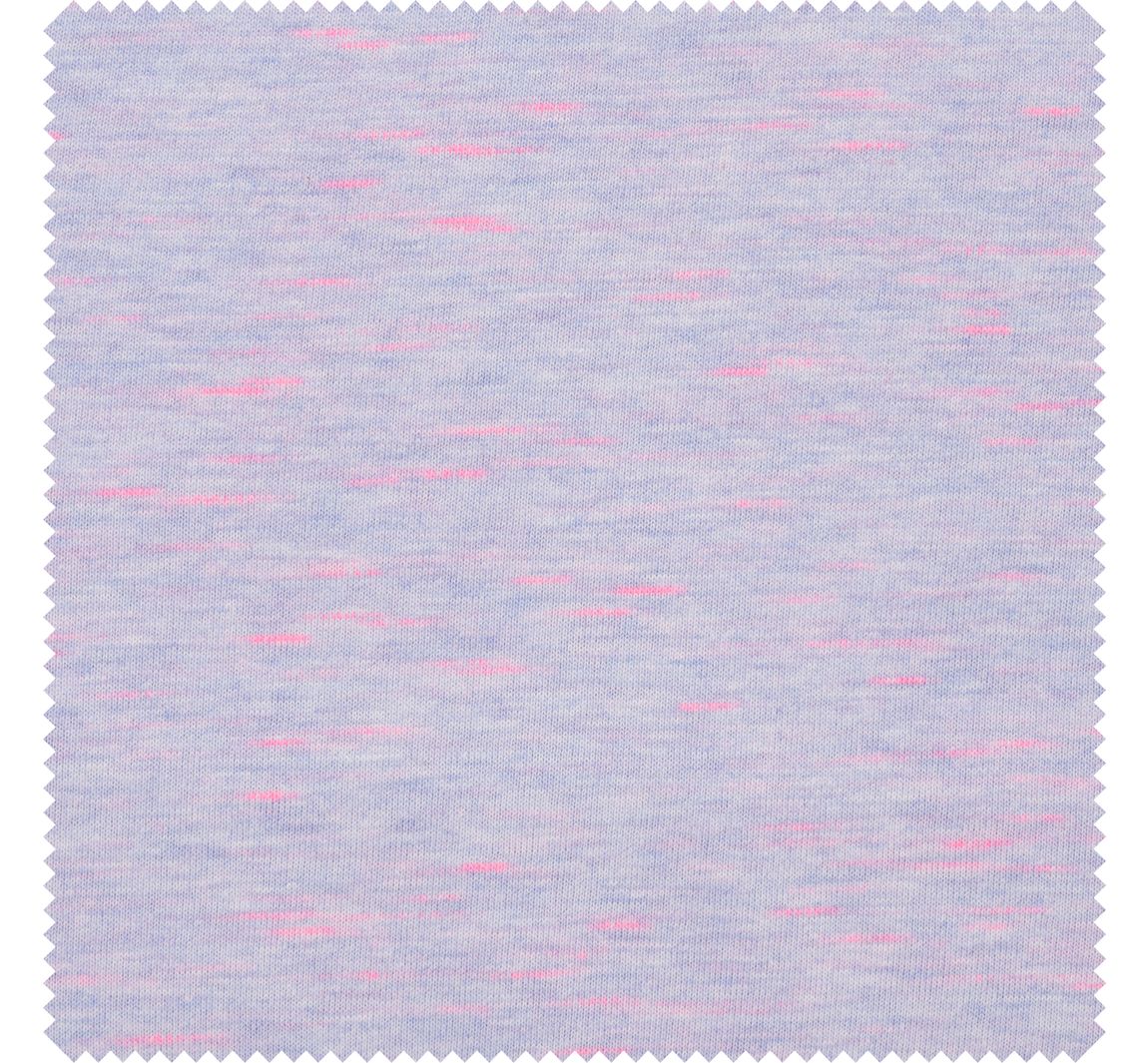 Jersey-Stoff "Melange" - Flieder-Pink