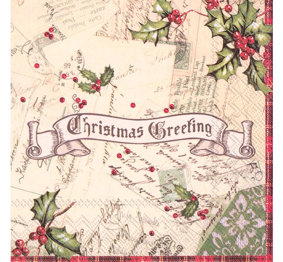Serviette "Christmas Greeting"