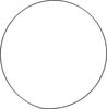 Metal ring "Circle", Black