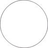 Metal ring "Circle", Black
