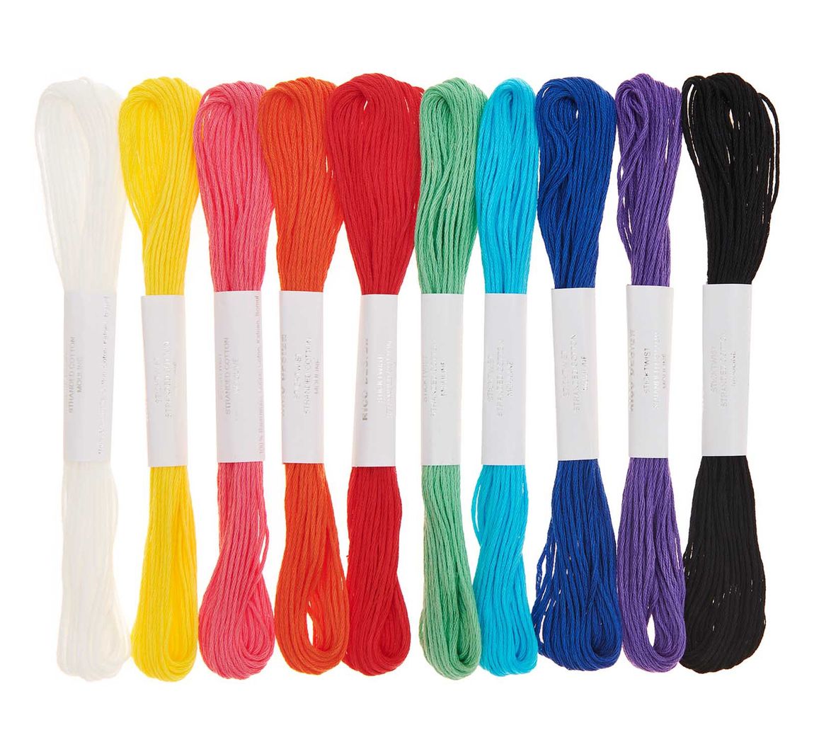 Rico Design Stickgarnset - Rainbow